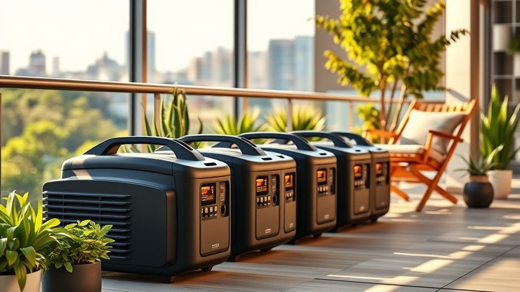 quiet apartment portable generators
