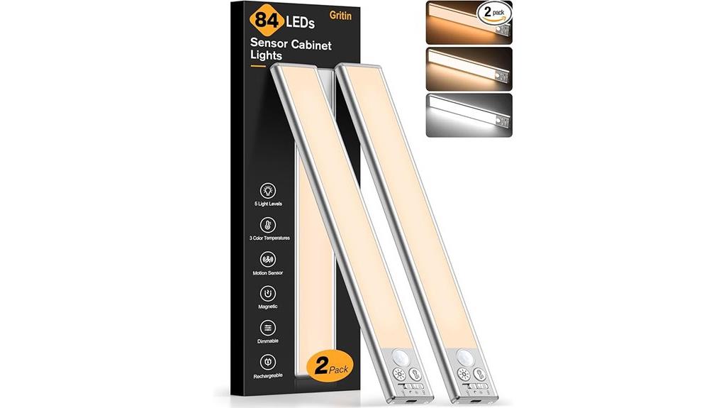rechargeable 10 2 inch cabinet lights