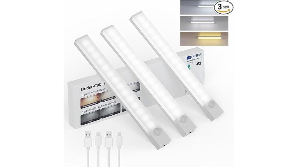 rechargeable 8 inch motion lights