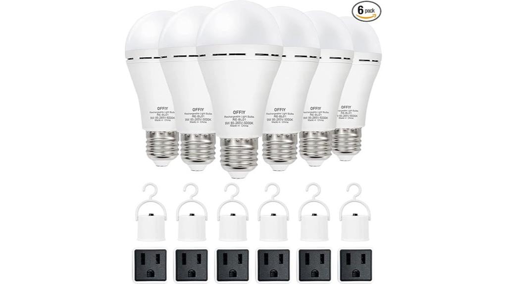 rechargeable emergency led pack