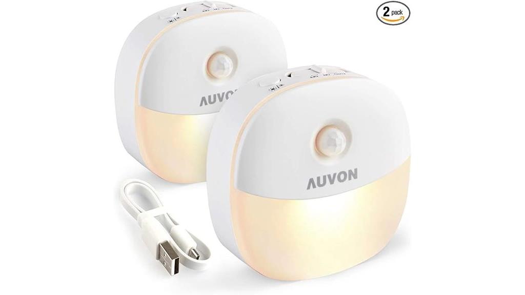 rechargeable night light set