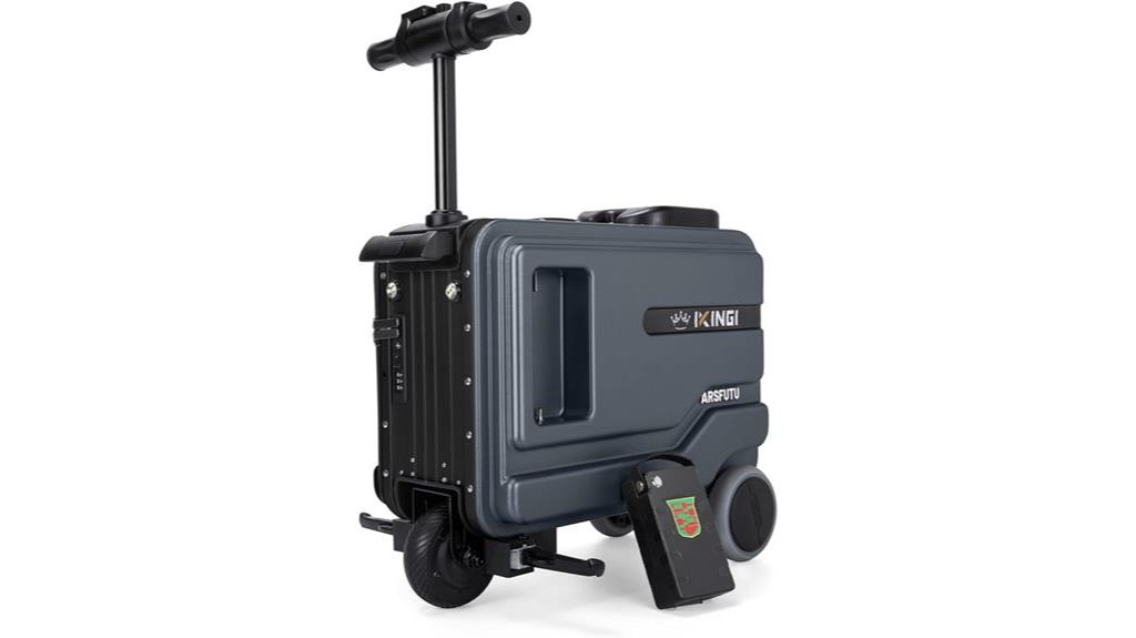 rideable 20 inch electric luggage