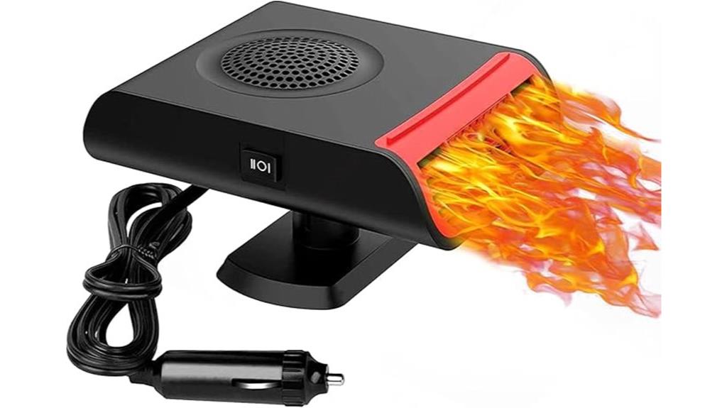 rotatable car 12v heater