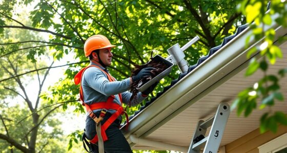 safe gutter cleaning practices