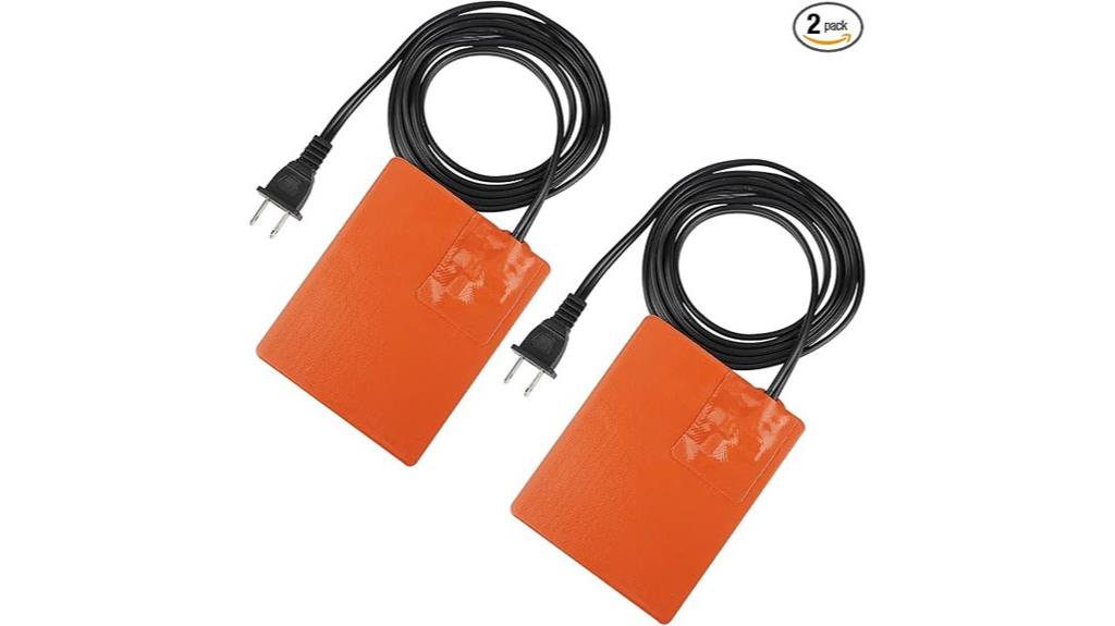 silicone engine heater pads