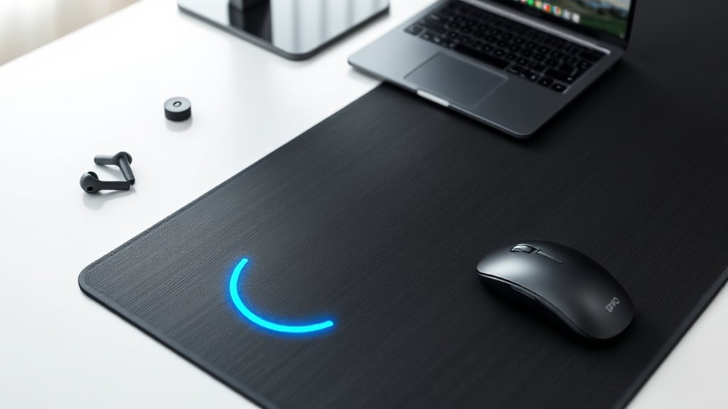 smart desk mats with wireless charging
