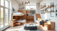 smart tiny apartment storage
