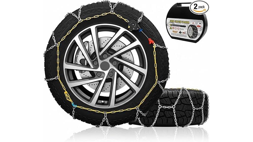 snow chain installation guide