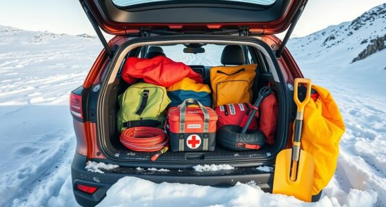 snow travel emergency kits