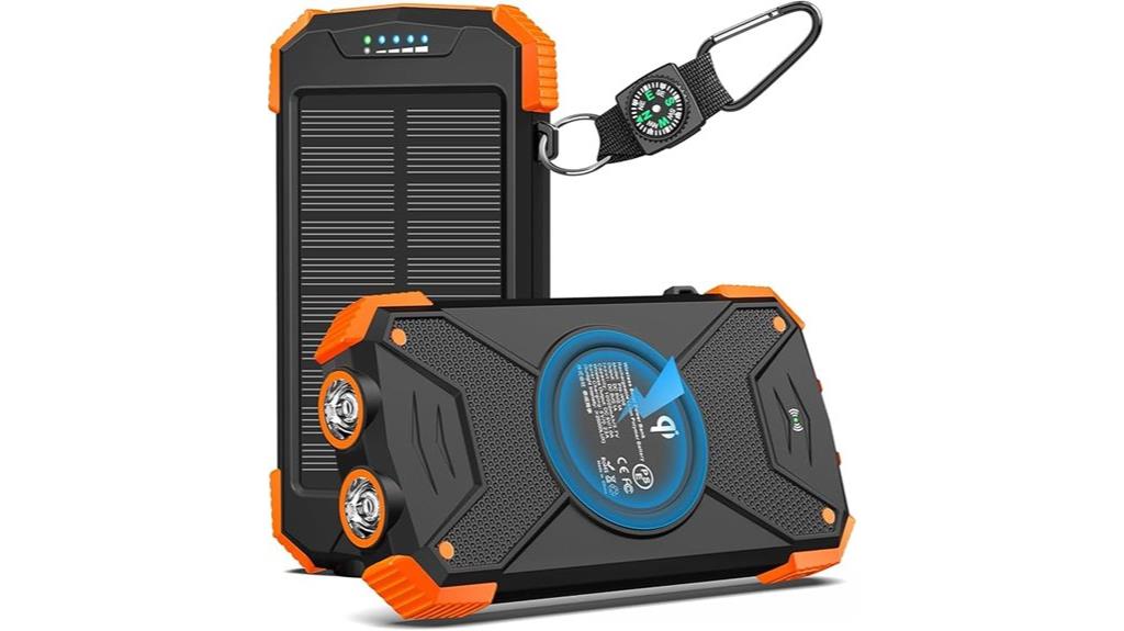 solar power bank features