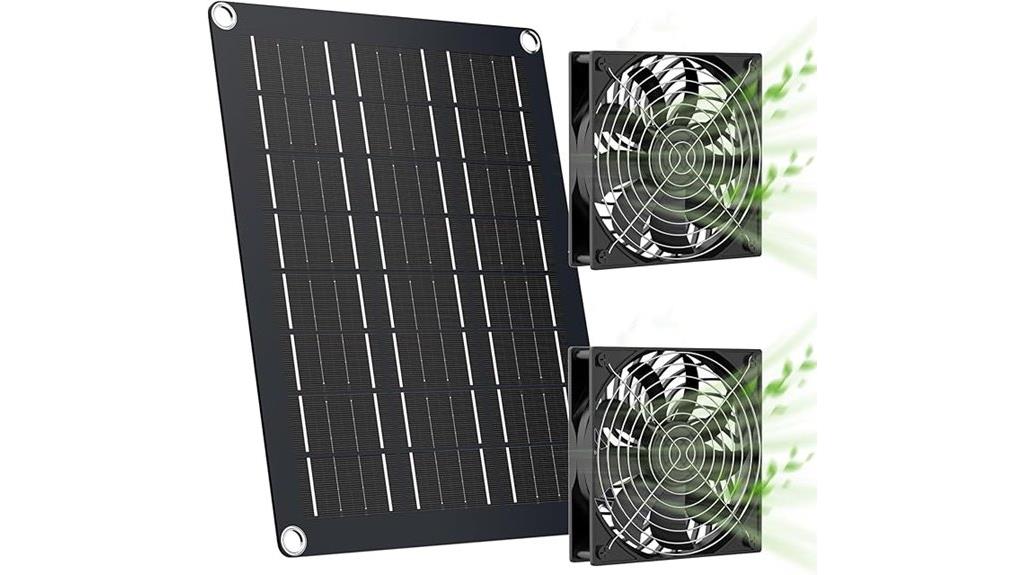 solar powered fan kit