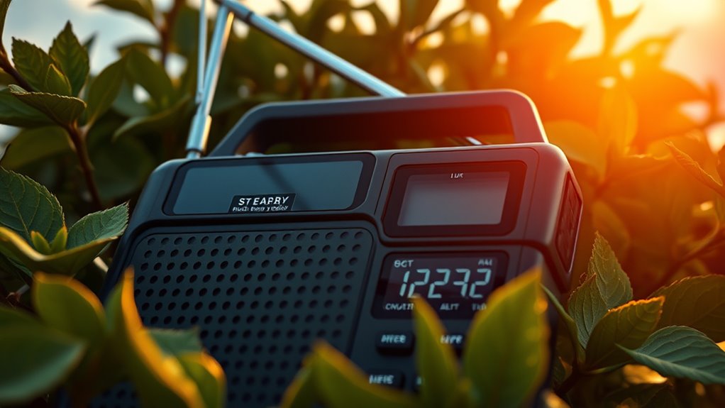 solar powered weather alert radios