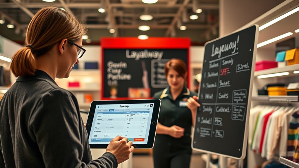 store reservation payment plan