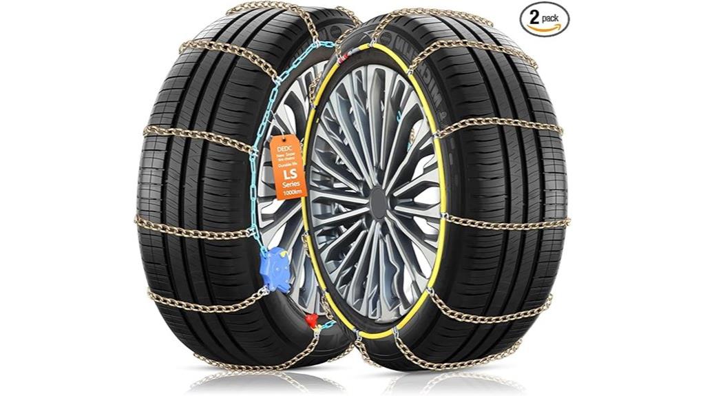 suv pickup snow tire chains