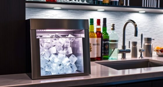 top built in ice makers