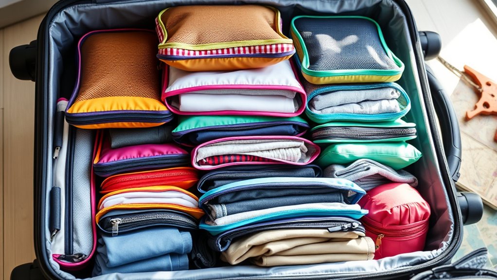 top compression packing cube sets