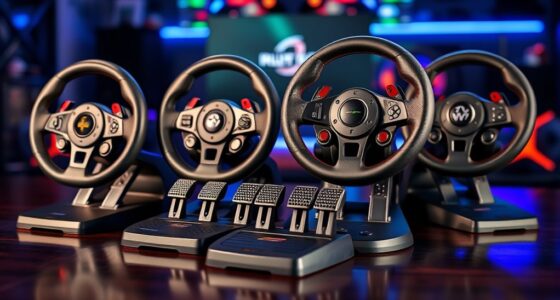 top console racing wheel sets