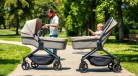 top convertible travel stroller systems