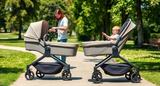 top convertible travel stroller systems