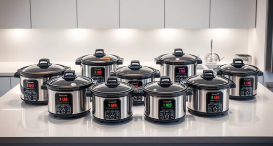 top locking slow cookers