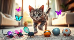 top motion activated cat toys
