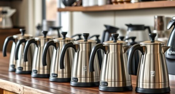 top pour over kettles