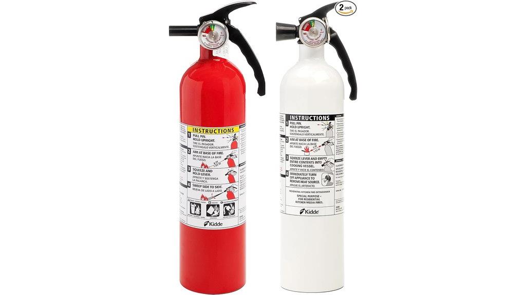 two pack fire extinguishers