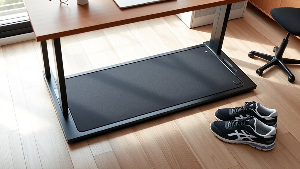 under desk foldable walking pad