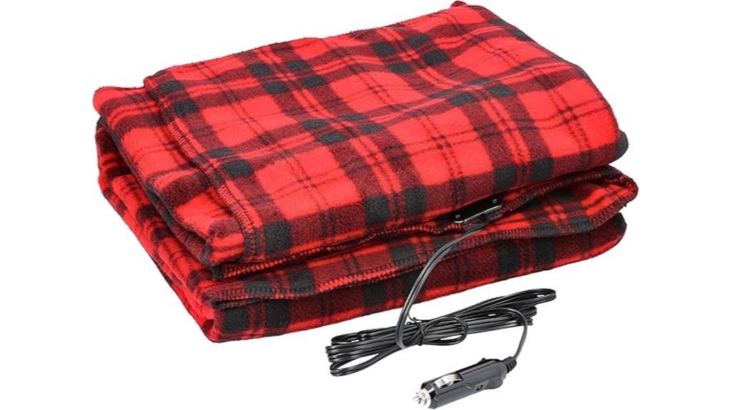 vehicle 12v heated blanket