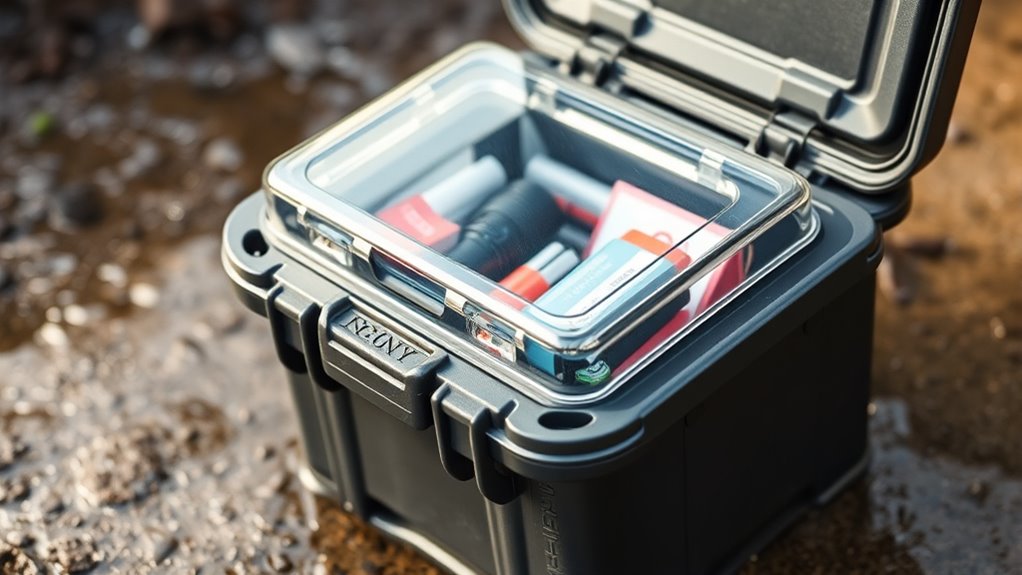 waterproof durable secure portable