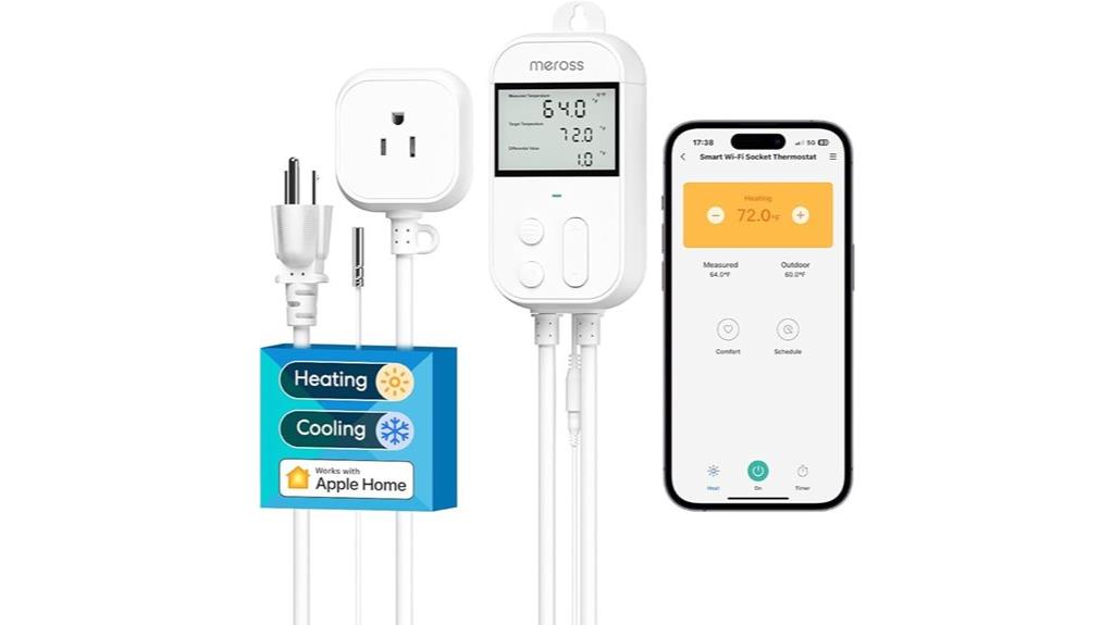 wi fi thermostat outlet plug