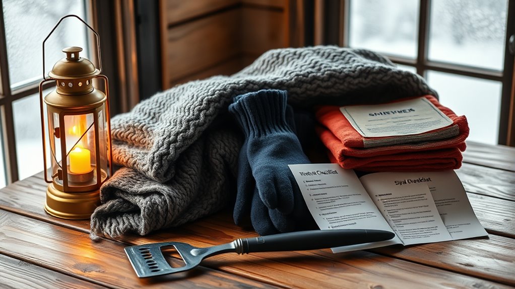 winter safety checklist printable