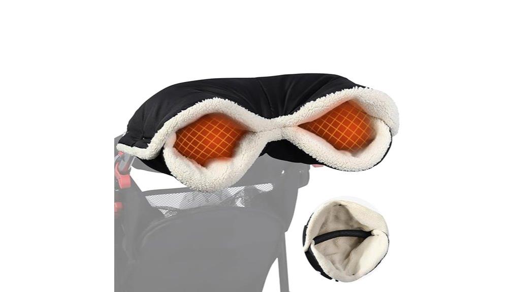 winter stroller glove warmth