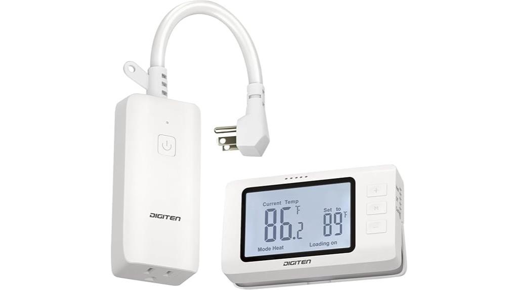 wireless thermostat with remote