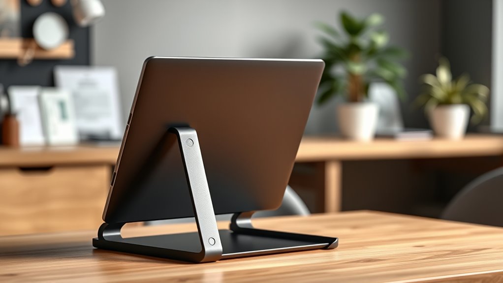 adjustable portable stable lapstand
