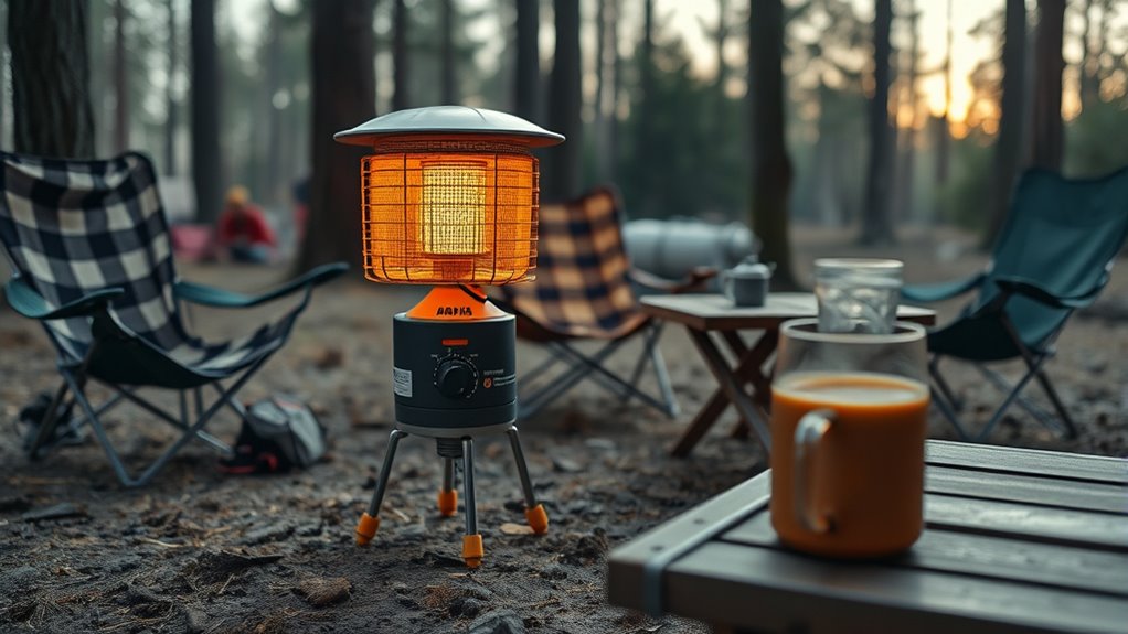 camping heater selection tips