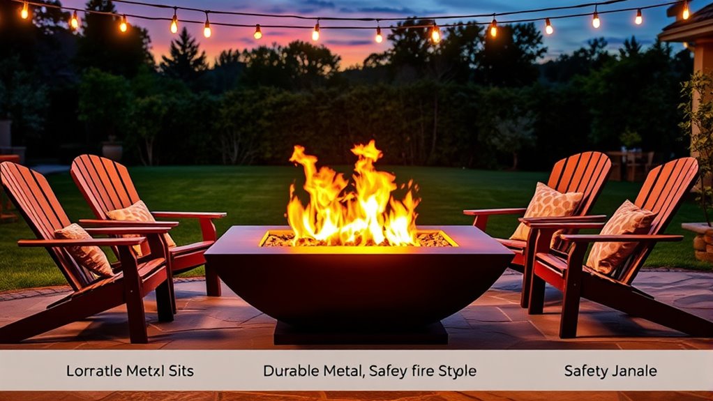 choosing durable safe fire pits