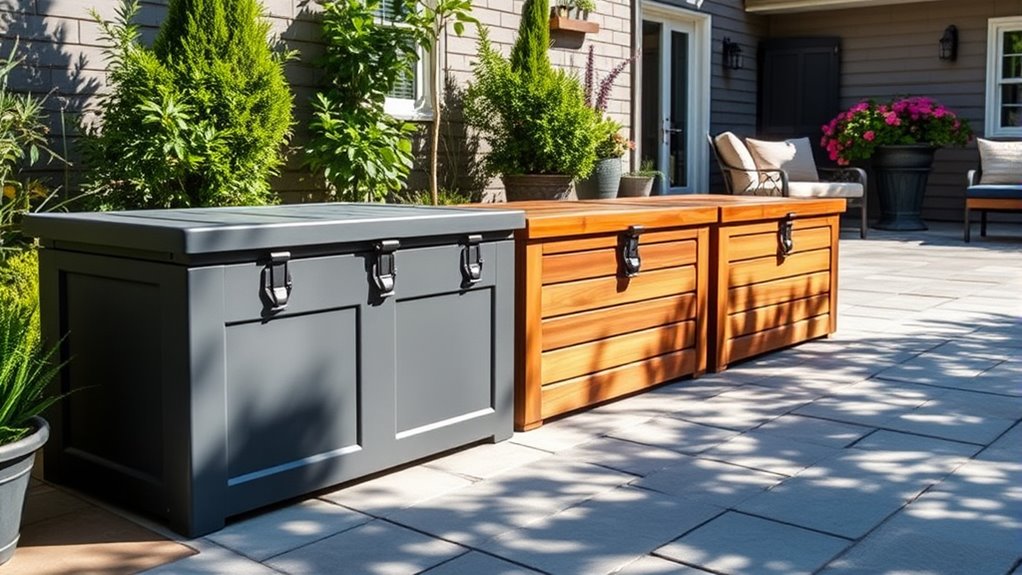 choosing durable weatherproof storage