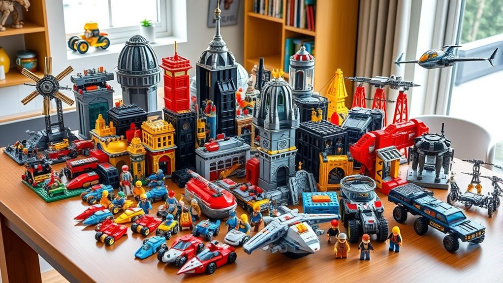 choosing suitable lego sets