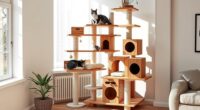 compact cat tree options