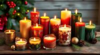 festive candle gift sets