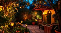 garden and patio lighting