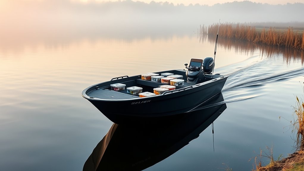 key bait boat features