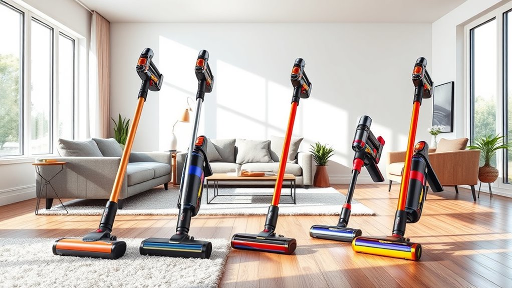 key cordless vacuum features