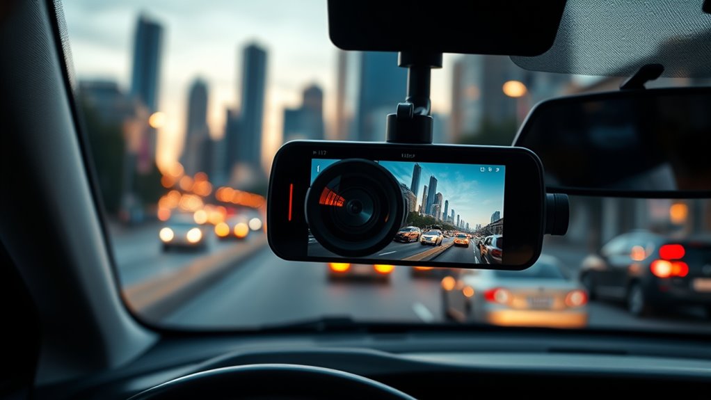 key dash cam features