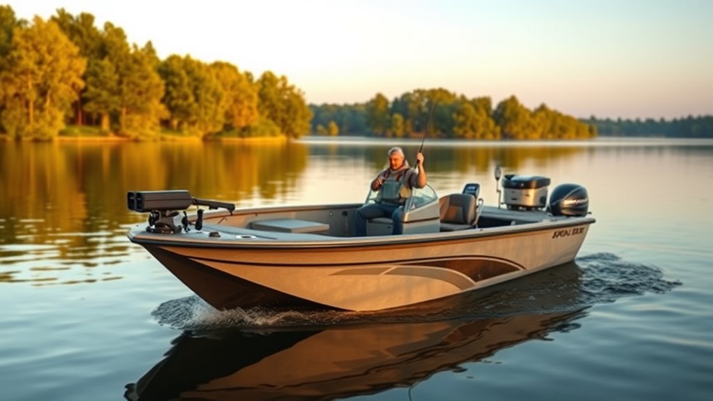 key fishing bait boat features