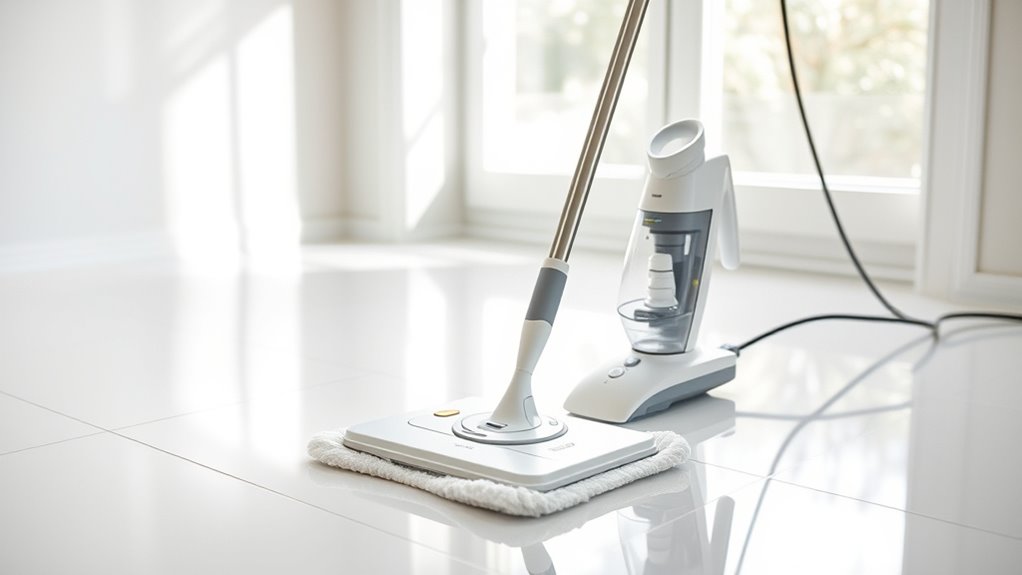 key steam mop features