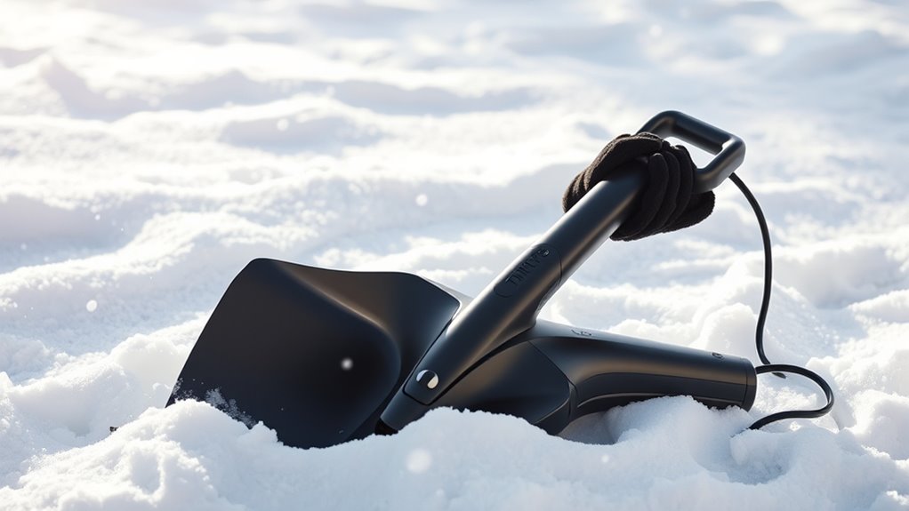 lightweight portable snow shovel