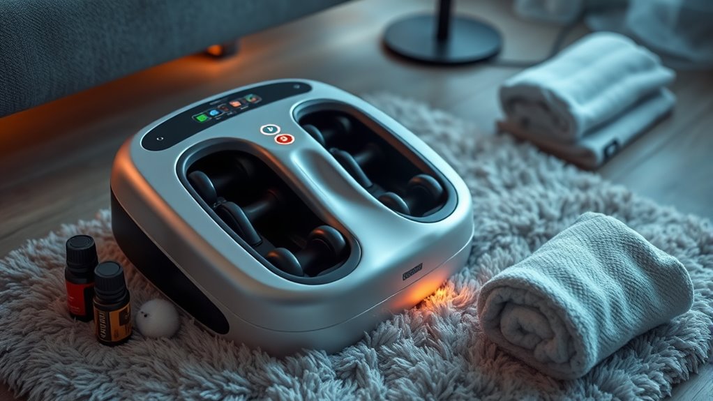 massage features and safety