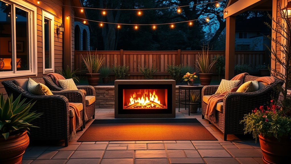 outdoor fireplace considerations